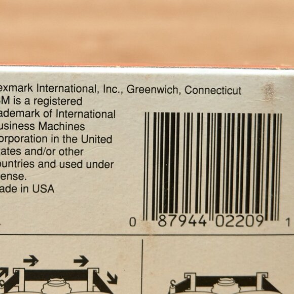 IBM 1299095 by Lexmark Black High Yield Correctable Film Ribbon, Lot of 4, USA - Picture 5 of 6
